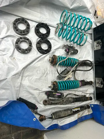 Prado MRR. Dobinsons + wheel spacers