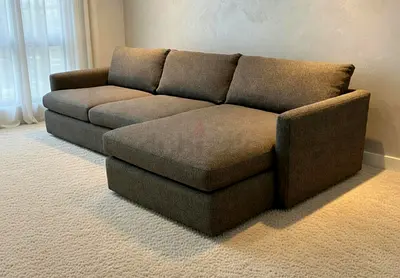 Sectional Cratebarrel L shape sofa