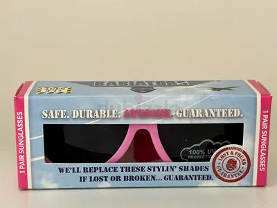 Babiators Kids Sunglasses 3-7+yrs Light pink BRAND NEW
