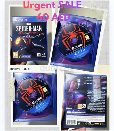 Marvels Spider-Man: Miles Morales (PS4) - Disc  Case, Good Condition