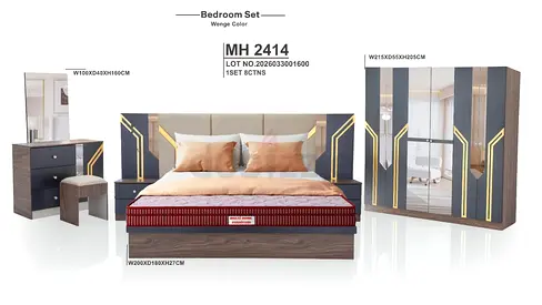 Luxury Design Bedroom Set Available