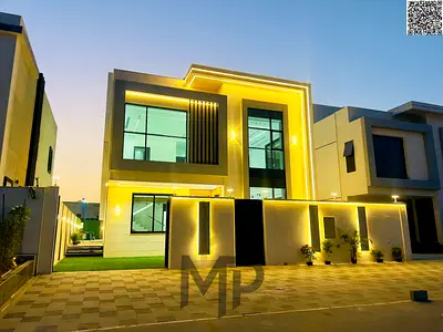 Al Zahiyah area, all fees included - Ajman - First occupant (Two floors + roof) - Prime location next to services