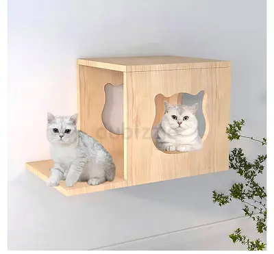 Cat Wall Furniture - Cat Climbing Wall and Cat Wall Step, Ceilings and Walls Cat Climbing Shelves