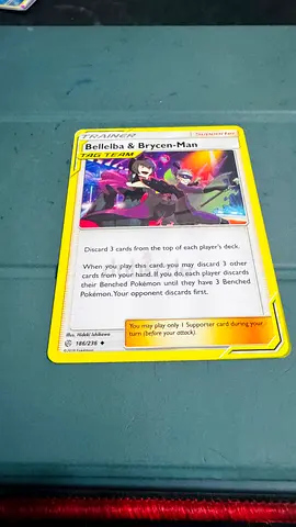 Bellelba  Brycen-Man Pokémon Trainer card — good condition