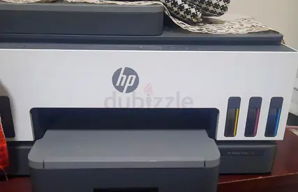 HP smart Tank 750, All in one printer wireless, scan, print, copy, Auto duplex print. 
Hardly used