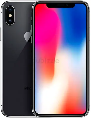 iPhone X 256GB space grey with non working speaker and replaced Battery