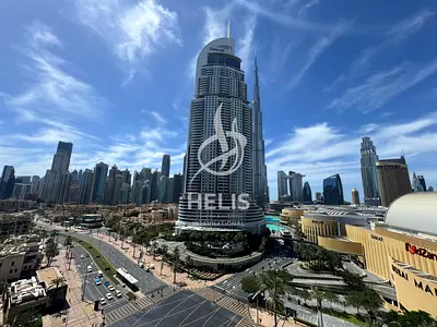 Furnished 1BR Apartment | Boulevard Point | Burj & Sea View