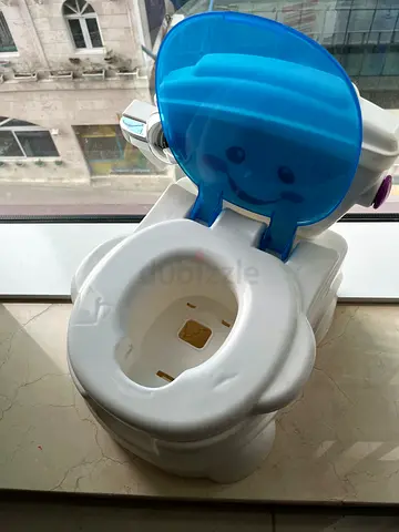 Baby potty chair with removable bowl and lid - used