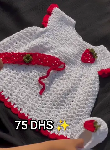 Handmade Baby Dress with Accessories for Sale