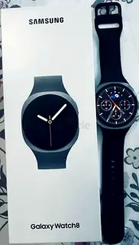 Samsung Galaxy Smart Watch 8 (40mm, Black)