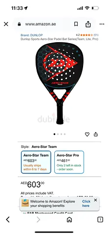 Padel racket