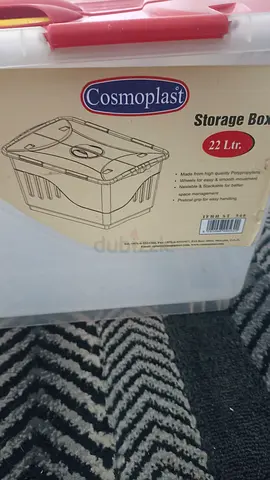 Cosmoplast 22L Storage Box wheels