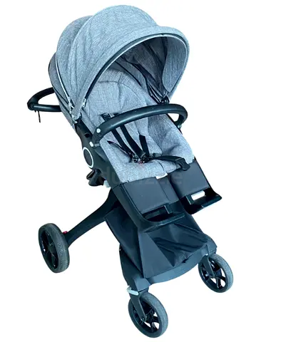 Stokke V6 xplory Stroller and Bassinet - Grey