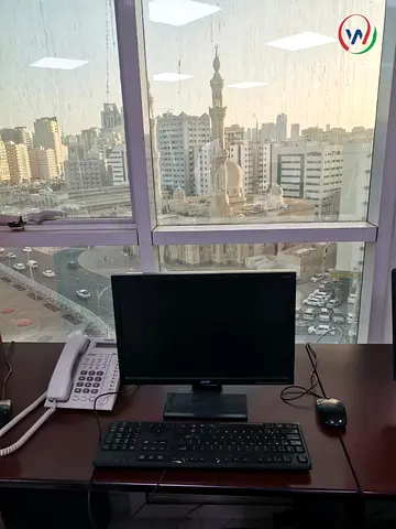 عقد إيجار مكتب في الشارقة (البر الرئيسي) للرخصة التجارية (جاهز لإيجاري)