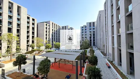 Spacious luxurious studio apartment with balcony and pool view