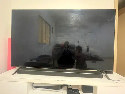 LG 65” NanoCell 90 (2021) 4K Smart TV + Samsung Q70T Dolby Atmos Soundbar with Subwoofer   Rears