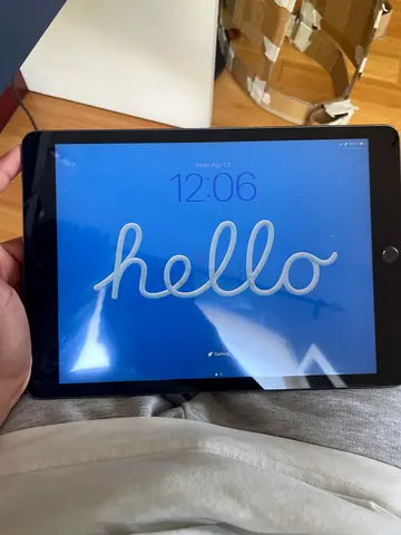 iPad nine generation space grey 10.5 inch Touch ID works, but home button doesn’t work
