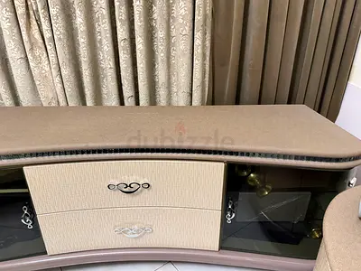 Stylish Console TV Table with Storage