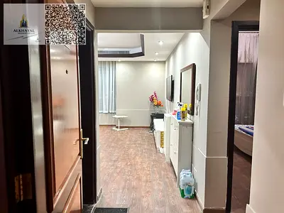 غرفة وصاله للايجار السنوي بعجمان ابراج الكورنيش إطلالة مدينة مساحة واسعة