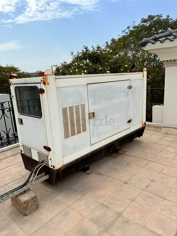 Used enclosed industrial generator - perfect working condition