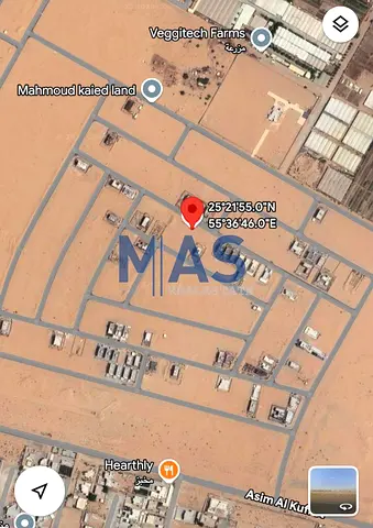 للبيع أرض سكنية – بساتين الزبير (حي الدبدبة جنوب) | الشارقة