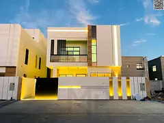 Villa for sale, including registration and ownership fees, on the main street, ready to move in, in