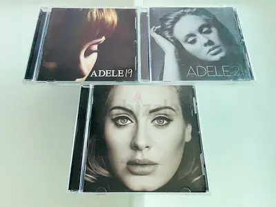 3 Adele Music CD’s