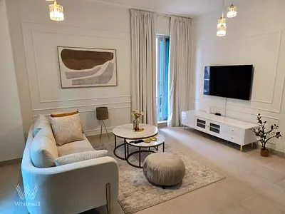 شقة مفروشة بغرفة نوم واحدة | بيبورت دبي مارينا | إطلالات على المارينا والبحر