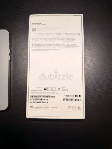 iPhone with original box — desert titanium (slightly used)