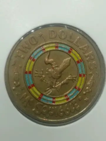 Two-Dollar Collectible Coin — Bird Motif (Bicolour)