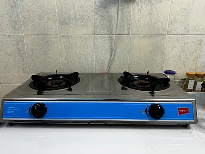 Impex 2 Burner Steel Gas Stove – Good Condition