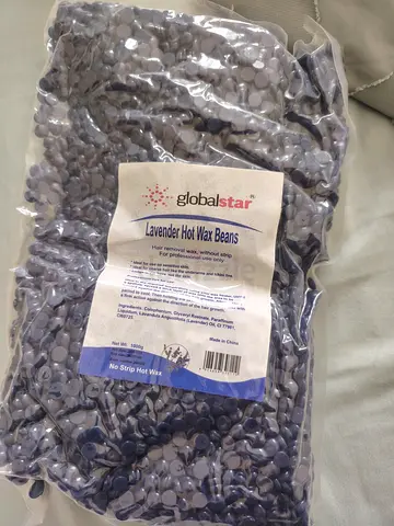 Globalstar Lavender Hot Wax Beans — 1kg sealed bag