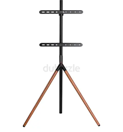 Studio Tv Floor Stand, Mount For 49 - 70 Screen Size Supports Up To 40 KG - Grey/Walnut