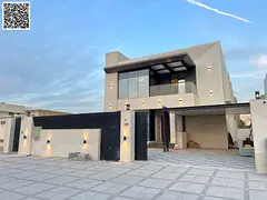 Luxury villa for sale at a negotiable price - with a large yard &amp; spacious courtyard - near Shei