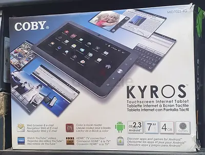 Coby 4GB Kyros MID7125 7 Tablet