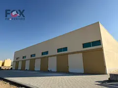 Warehouse for annual rent in Al Jurf Industrial 2, Ajman, prime location near Sheikh Mohammed Bin Za