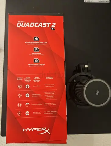 Quad cast 2s Hyper x mic