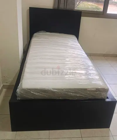 IKEA Malam single bed frame with  IKEA mattress 90×200cm is available in excellent condition, not a