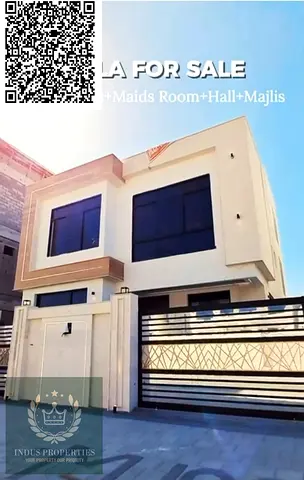 فيلا فاخرة من طابقين (أرضي + طابقين) للبيع في هيليو 2، عجمان