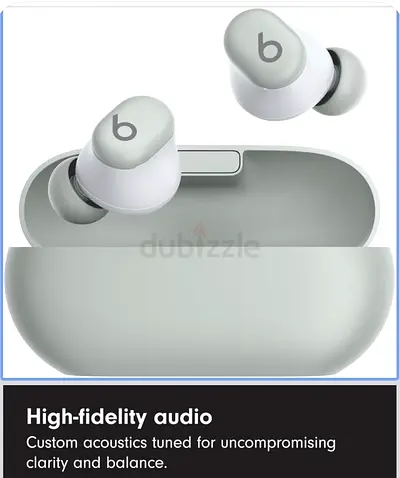 Beats Studio Buds true wireless earbuds — Light Sage, like new ( used few times)