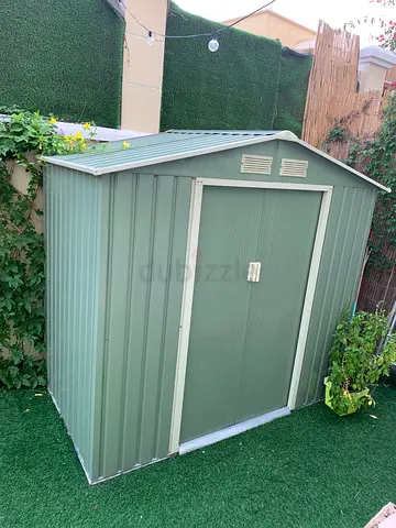 ACE - Galvanized Metal Shed (213 x 127 x 195 cm