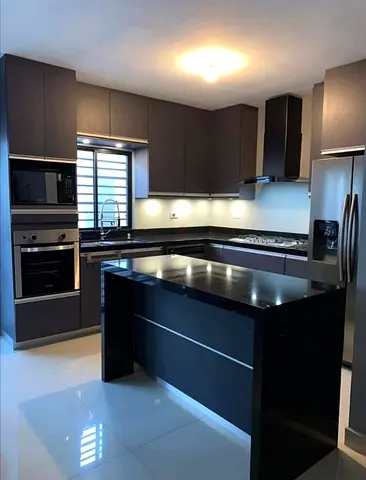 Modern kitchen island