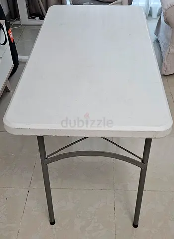 Foldable White Table