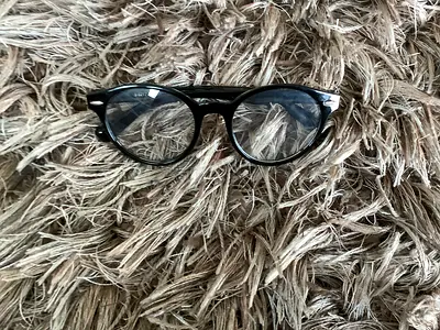 Stylish Black Round Glasses