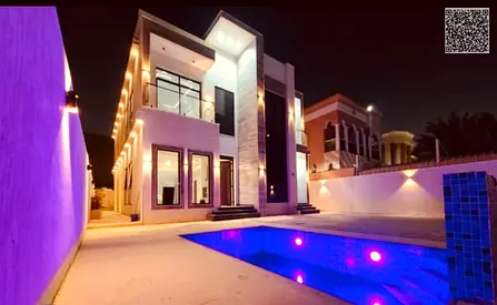 فيلا للايجار في الروضه 2 تشطيب عالى مع مسبح واسعه تكييف مركزى فيلا تشطيب عالى مع مسبح واسعه تكييف مركزى