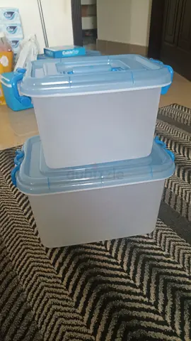 Storage Containers - Stackable and Lightweight