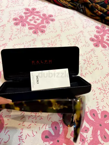 Ralph Lauren tortoiseshell sunglasses with case