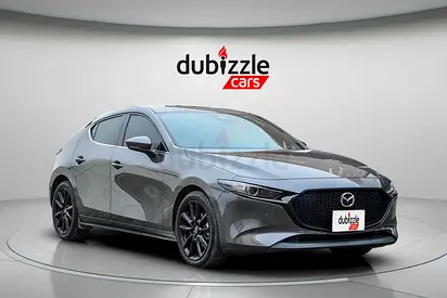 AED 1368/month | 2025 Mazda 3 Hatchback Intense | GCC Specs | Ref#450287