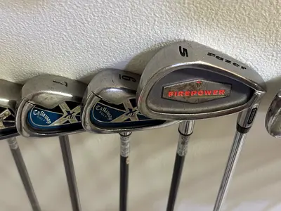 Mix Golf Clubs Set ( New set of Grips) with Free Bag