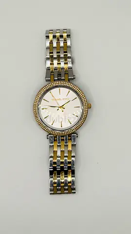 Michael Kors Darci Three-Hand Two-Tone Stainless Steel Womens MK 3215, 39mm